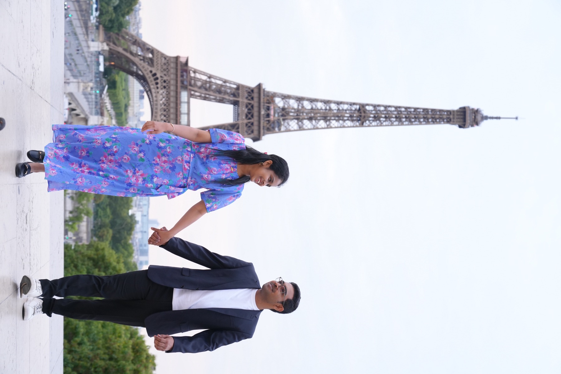 Madhav & Gayathri in Paris